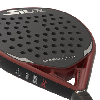 Siux Diablo Elite 4 2025 Padel Racket by Tino Libaak
